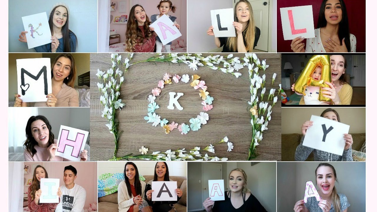MOST UNIQUE BABY NAME REVEAL!