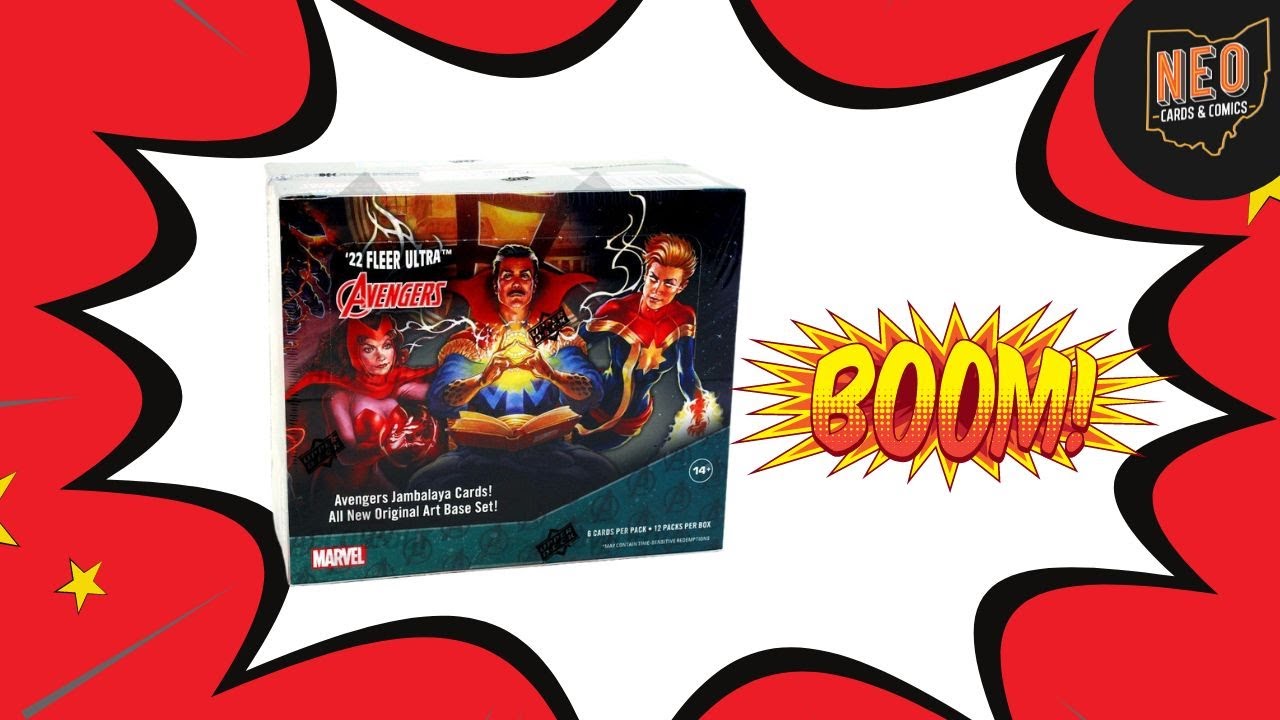 2022 Fleer Ultra Avengers Box Opening. Pulling some fire!