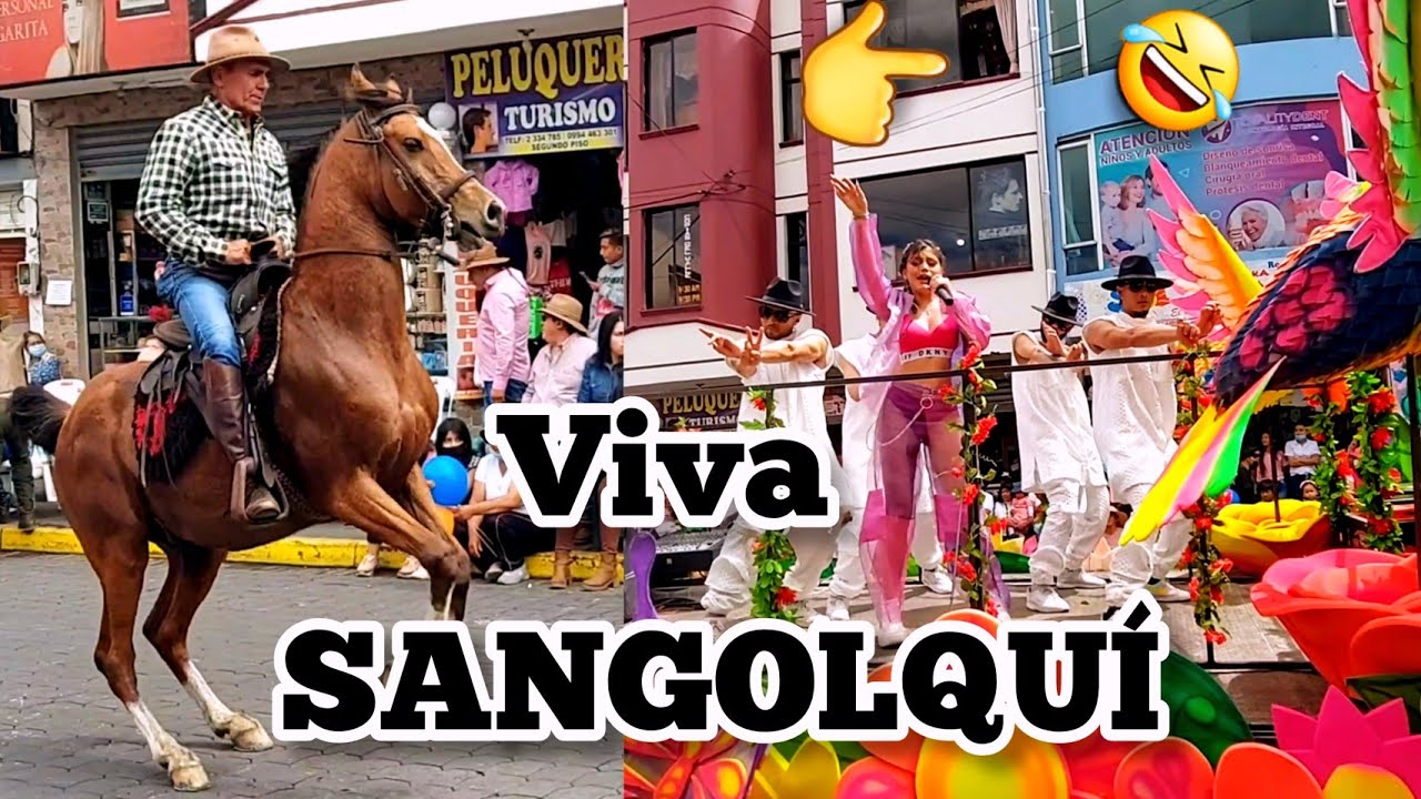 Fiestas de Sangolquí 2022 |  FIESTAS DEL MAÍZ Y EL TURISMO SANGOLQUÍ ECUADOR 😱