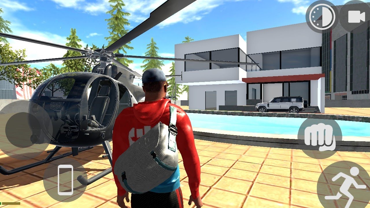 Indian Bike Simulator New Helicopter 😮 #tending 