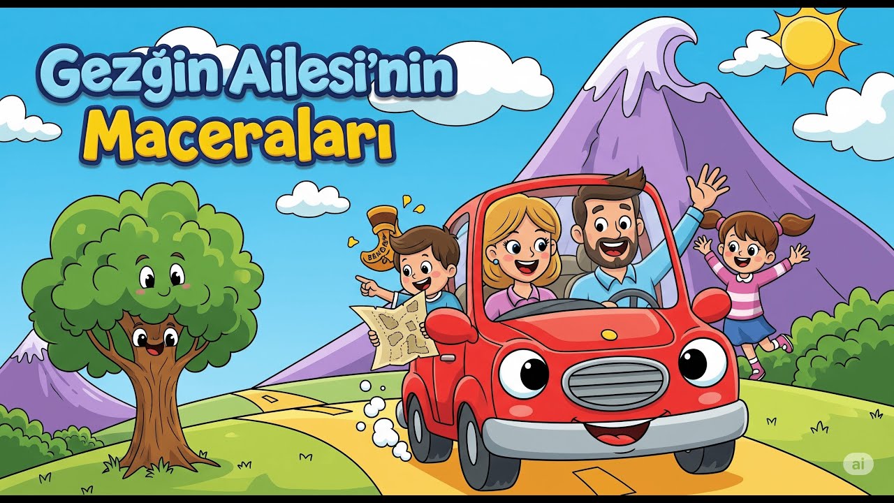 Gezgin Ailesi'nin Maceraları | Eğitici Çocuk Masalı | Sesli Kitap