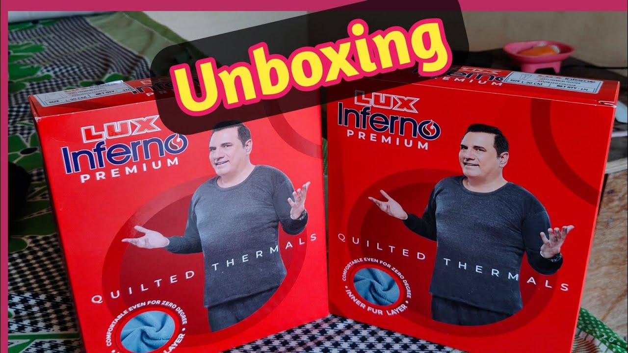 unnoxing lux inferno thermal | best thermal for winter cheep and best qulity 