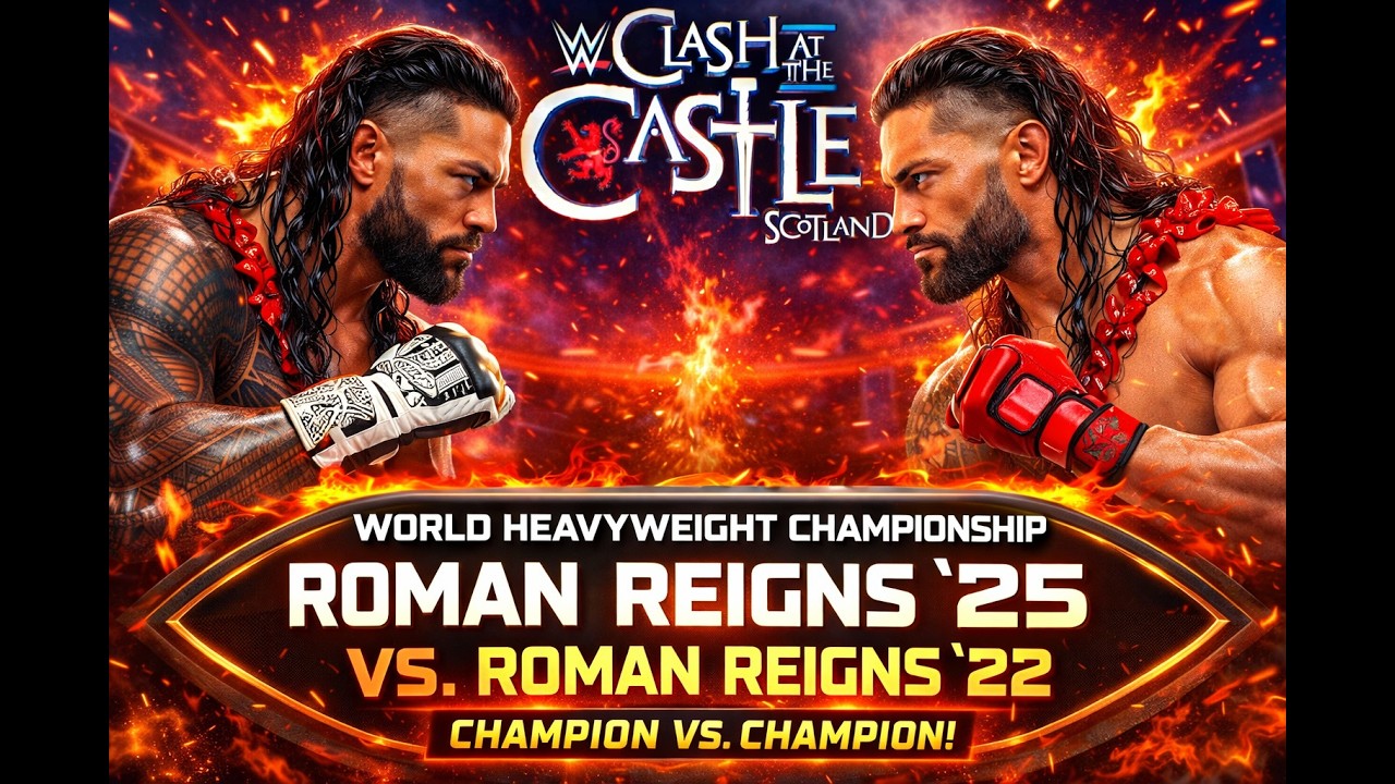 ROMAN REIGNS 25 VS ROMAN REIGNS 22 | WORLD HEAVY WEIGHT CHAMPIONSHIP | WWE2K25 GAMEPLAY | #200