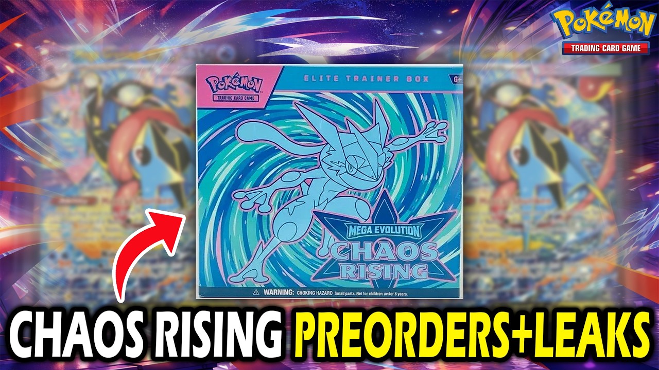Chaos Rising Preorders, Cards Leaked & More! 🔥 First Wind & Wave Pokemon Set Rumours? 🤔