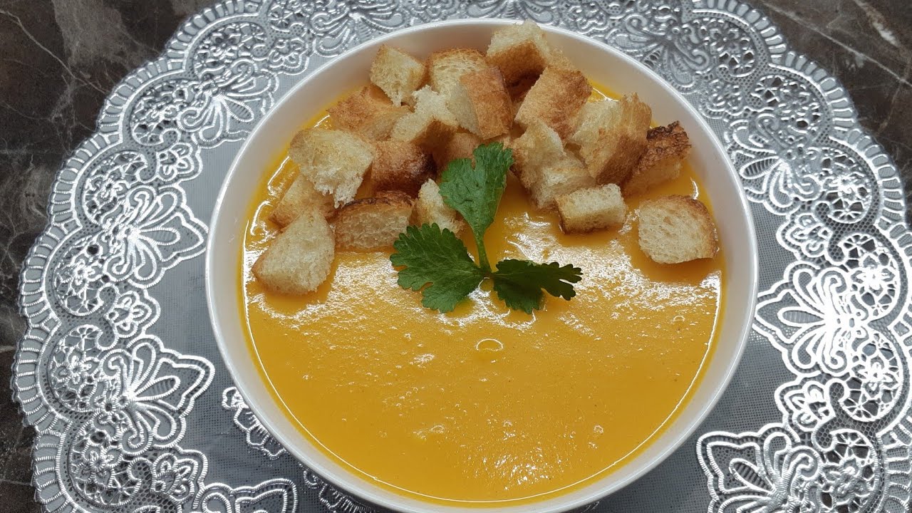 Դդումով կրեմ ապուր  Крем-суп из тыквы тыквенный суп