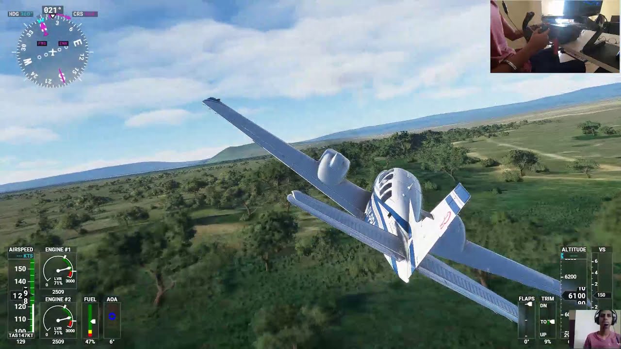 MSFS 2020 KENYA; How low can I go???