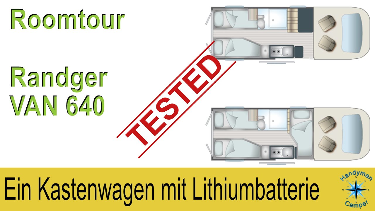 Roomtour Randger VAN R 640 mit hoher Autarkie und viel Stauraum