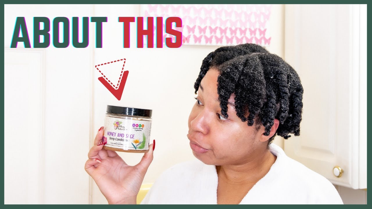 I Finally Tried Honey and Sage Deep Conditioner by Alikay Naturals | My Thoughts | Type 4 Hair.