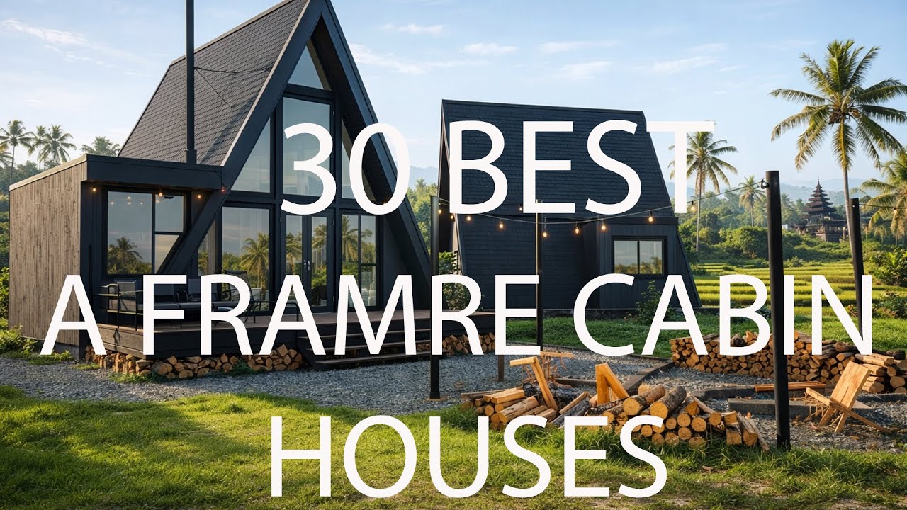 30 Best A Frame Cabin Houses Ideas To Your Dream Modern Home!