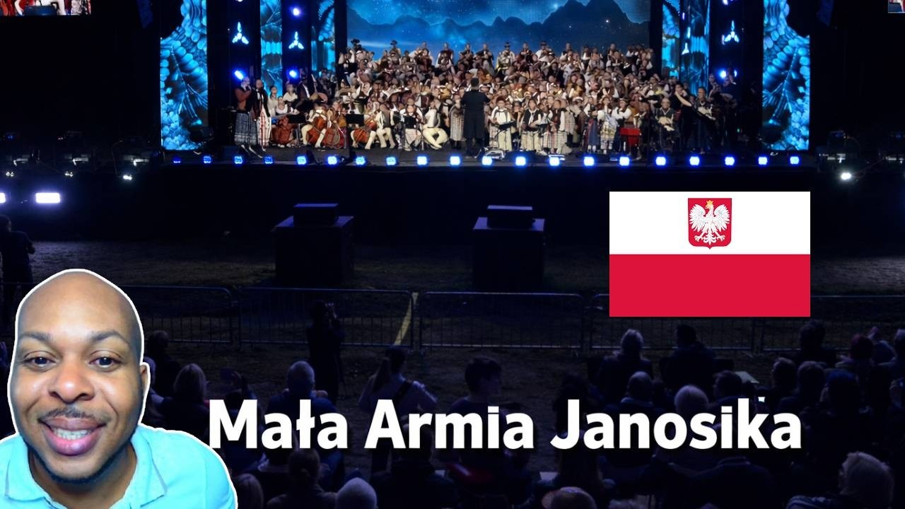 Black Guy Reacts To Mała Armia Janosika - Zapada Zmrok / Panience Na Dobranoc