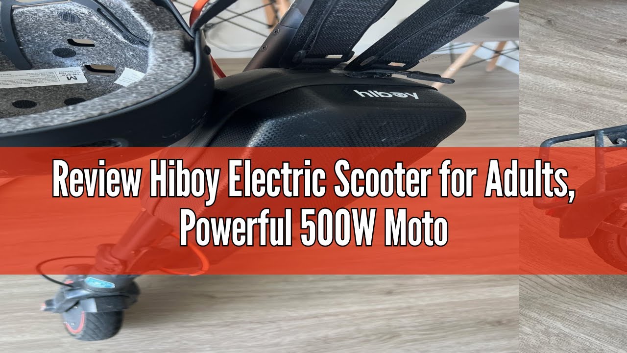 Review Hiboy Electric Scooter for Adults, Powerful 500W Motor, 10
