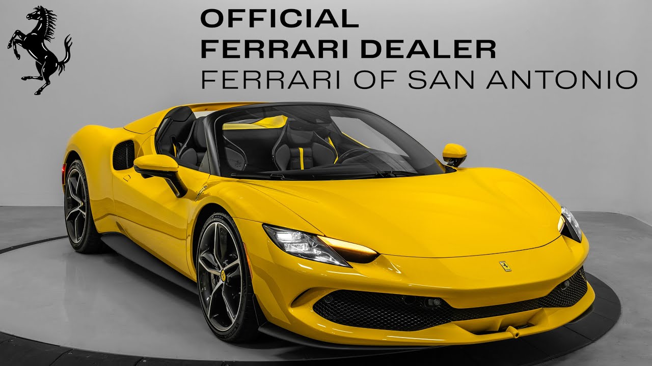 2025 Ferrari 296 GTS - Giallo Modena