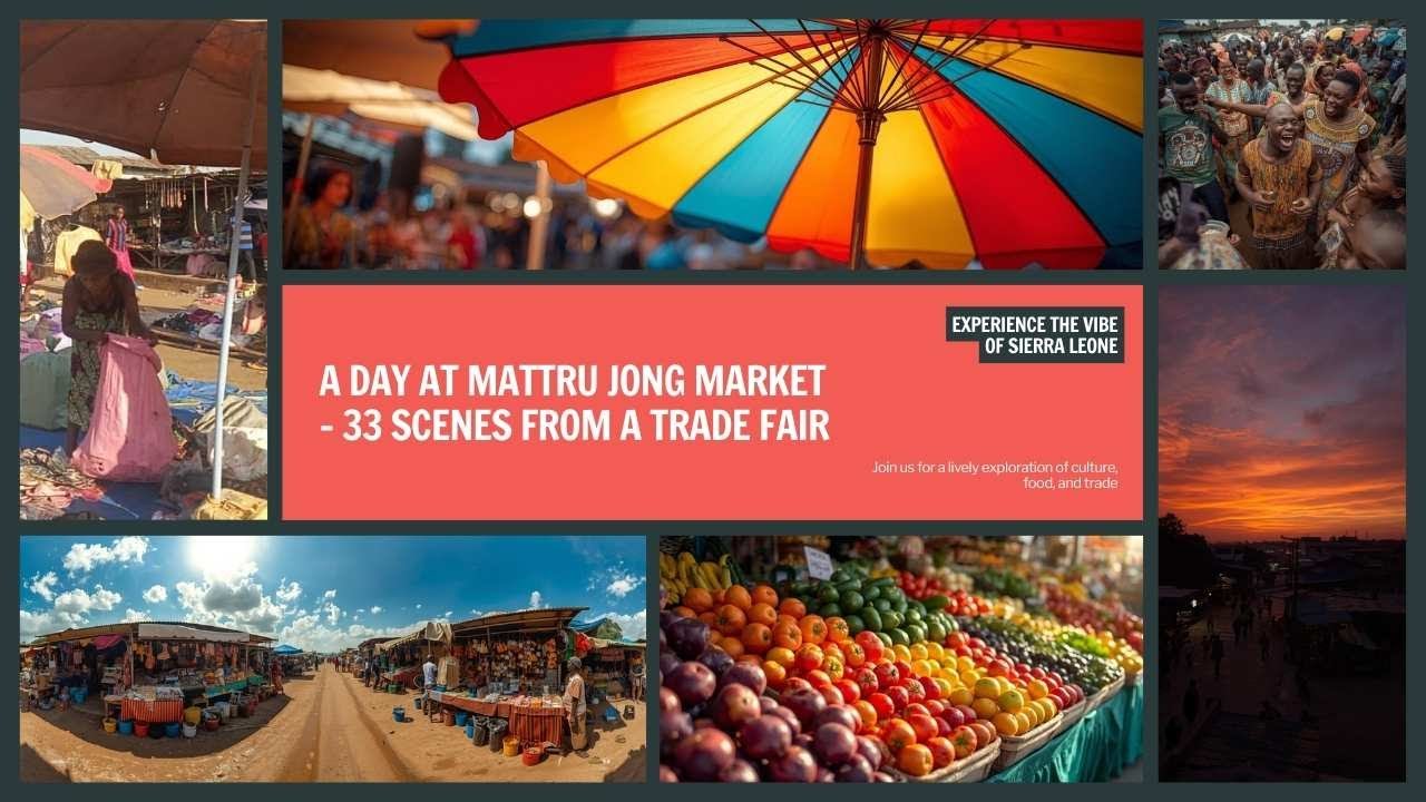 👉 A Day at Mattru Jong Market – 33 Scenes from a Sierra Leonean Trade Fair