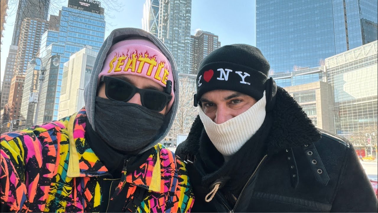El dia maa frio de la historia de Nueva York (-24) con @estamosunidosok