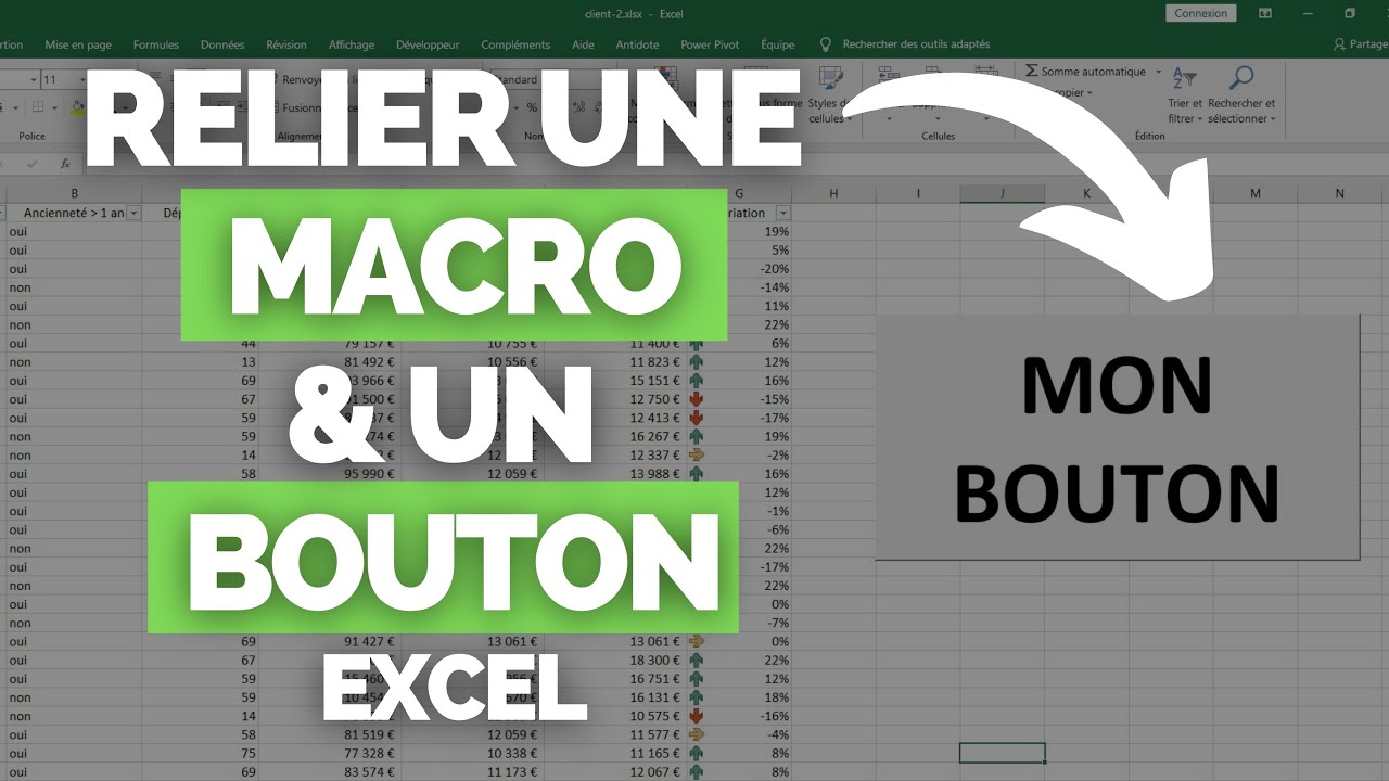 Comment Cr&eacute;er / Relier un Bouton avec Macro dans Excel  [TUTORIEL]