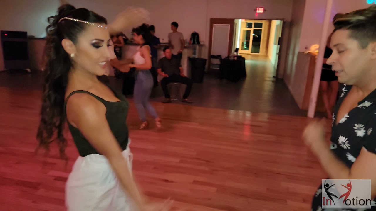 Rafael Y Carine #salsa #dancing @ Palladium #social