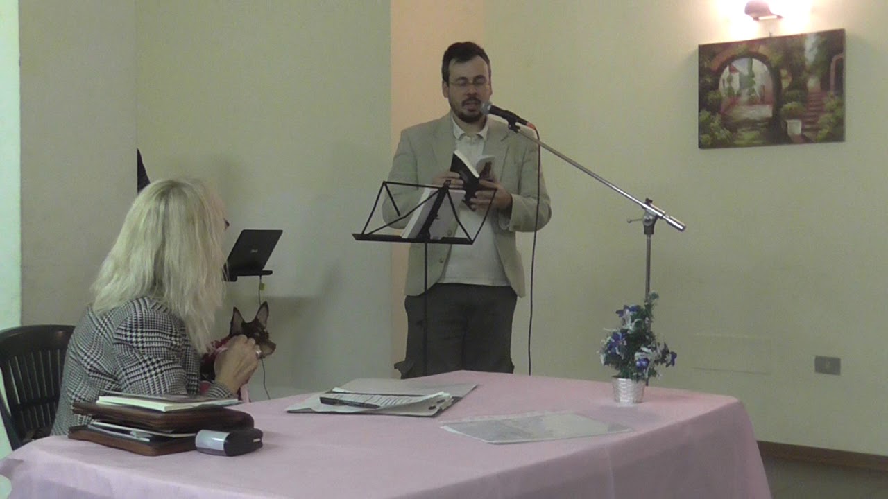 Massimo Acciai Baggiani all'incontro di Marzia Carocci - 9 dicembre 2018