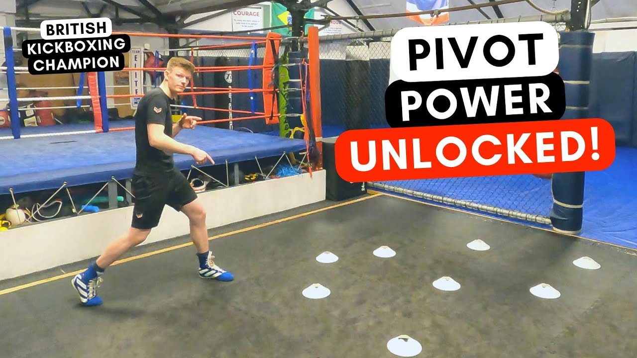🥊💨 Unlock Elite Footwork 🔑👣 Boxing, Kickboxing & MMA Pivoting Techniques with Kickboxing Champion