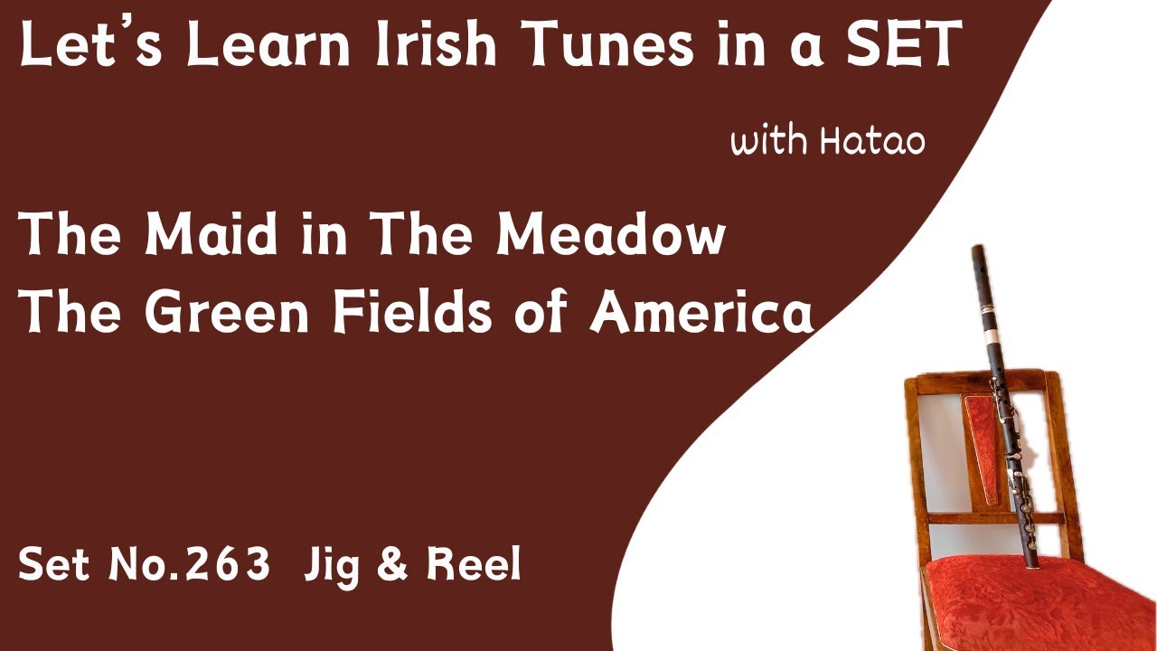Set 263 The Maid in The Meadow / The Green Fields of America (Jig & Reel)