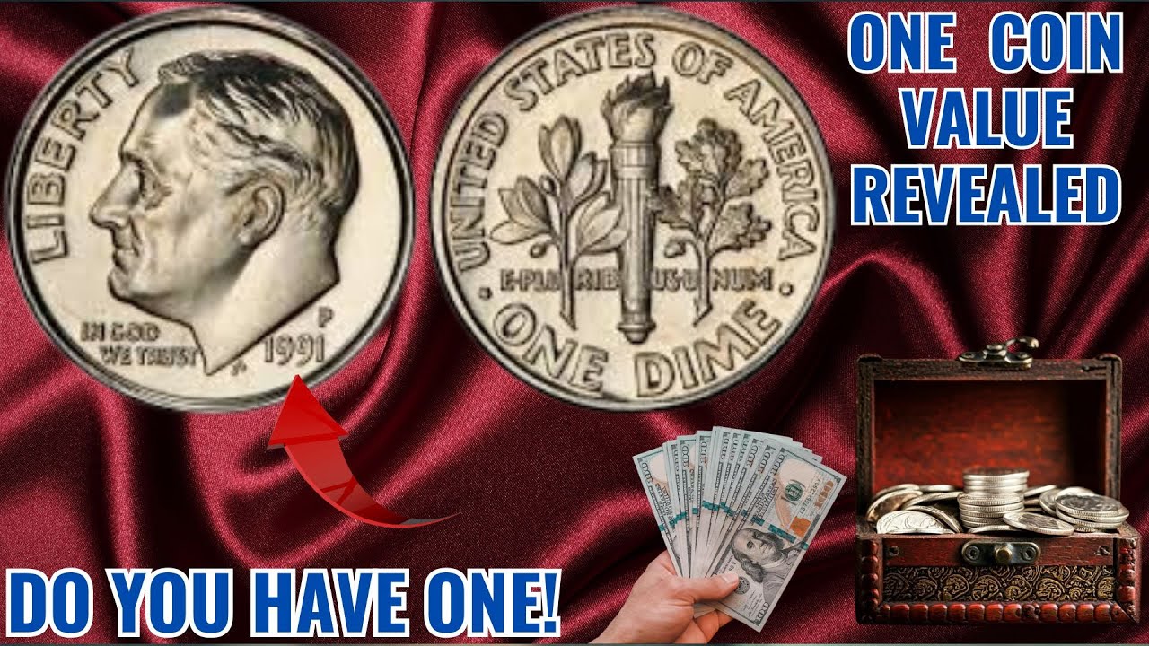TOP 2 Rare 1991-P Dimes That Are Worth Big Money Today