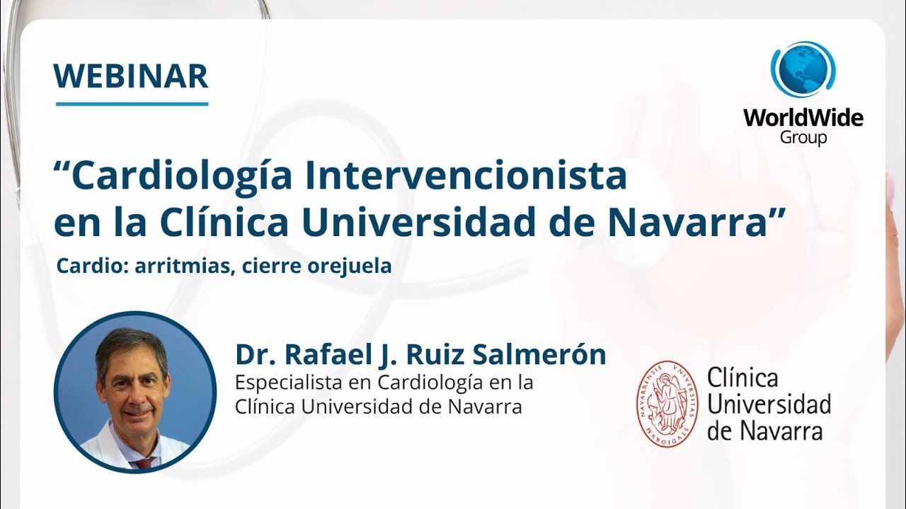 Webinar: Cardiología Intervencionista en la Clínica Universidad de Navarra