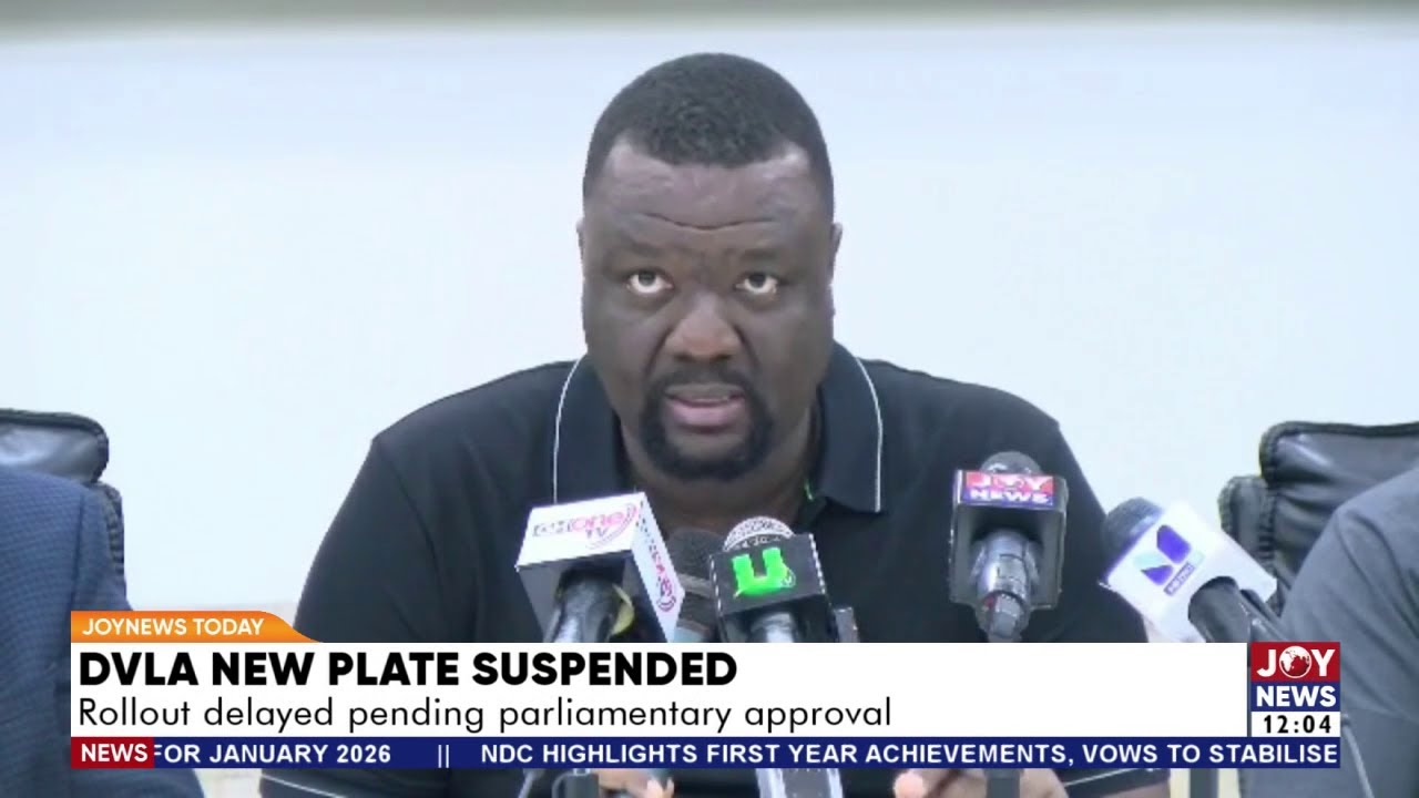 DVLA Suspends New Vehicle Number Plate Registration System Over Parliamentary Approval | JN Today