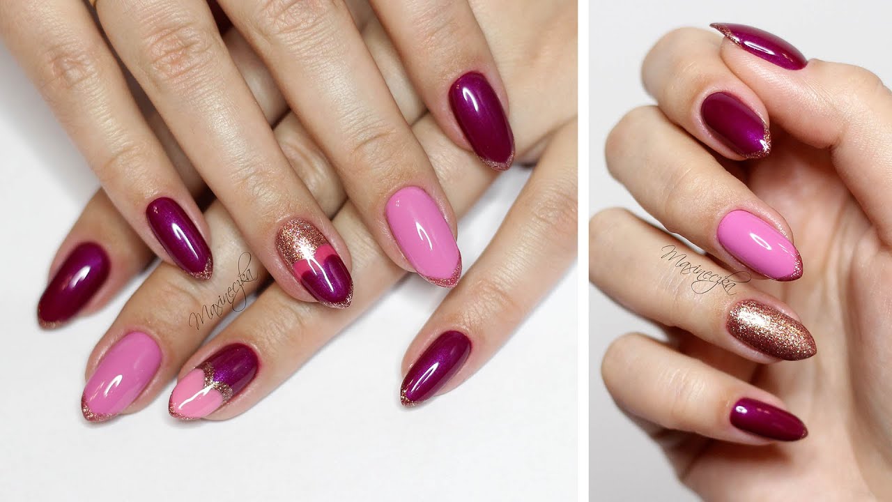 💅 MANICURE HYBRYDOWY Z AKCENTEM WALENTYNKOWYM | Semilac 💅