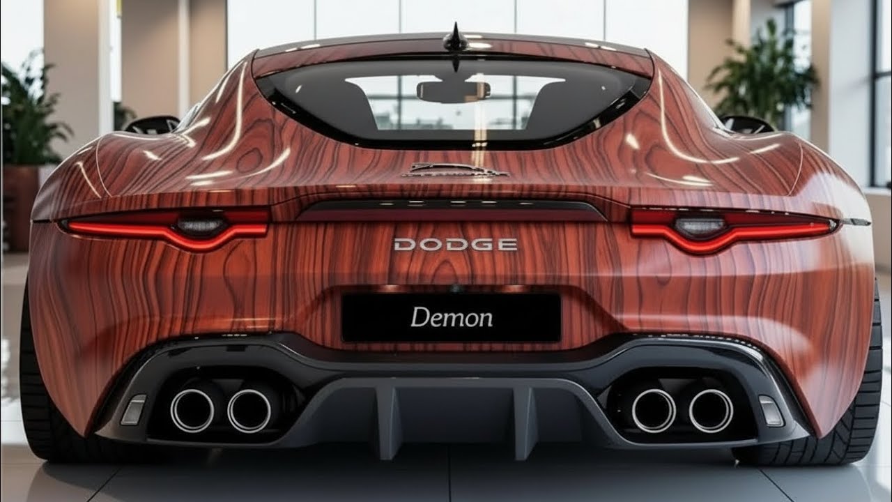 2026 Dodge Demon-1050HP Monster Reborn!Fastest Muscle Car in the world! 