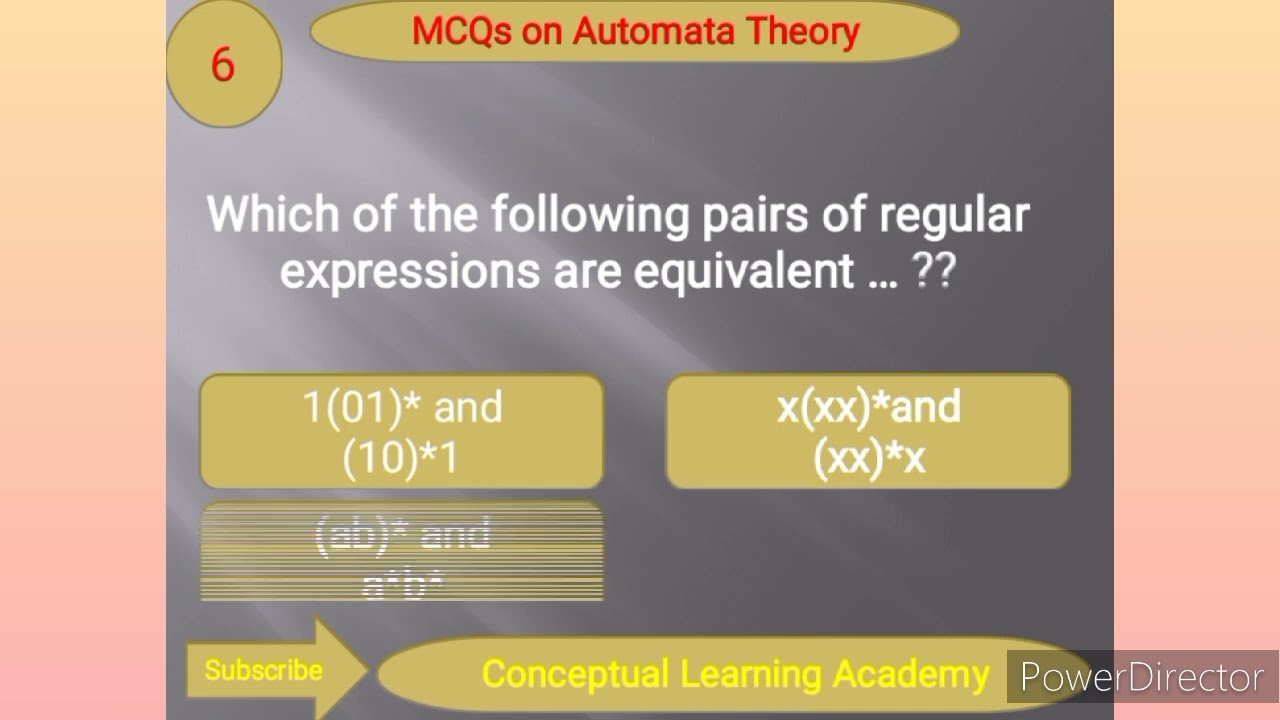 50 most important Mcqs on Automata Theory | #mcqs #computerscience #programming #automatatheory #css