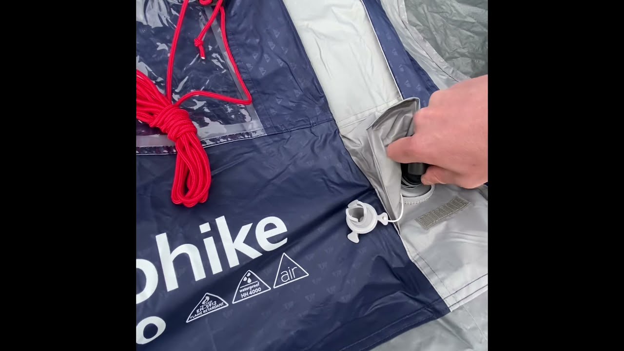 EuroHike Air 400 Tent Walk Around & Demo