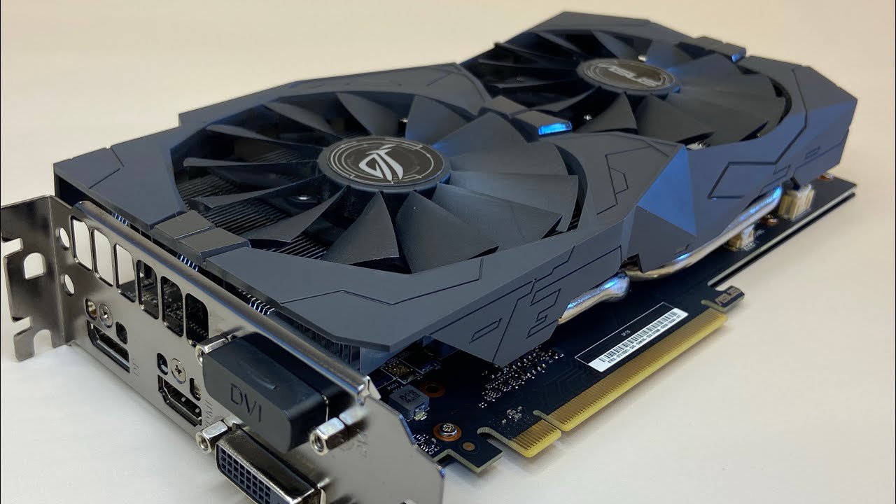 Asus ROG STRIX GTX1050TI O4G GAMING - G-SYNC™ - Ti OC Edition 4 GB GDDR5 - 128-bit