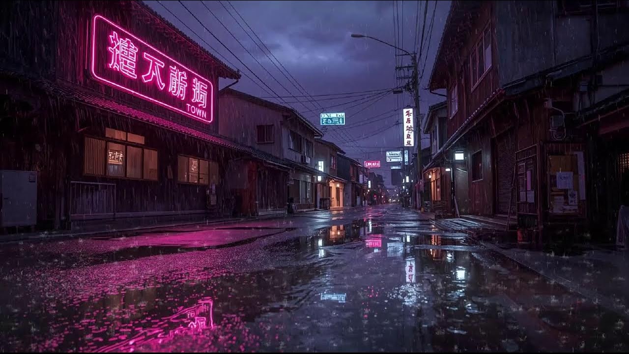 Midnight Rain Lofi 🌧️ Chill Beats for Relax, Study & Late Night Focus #77