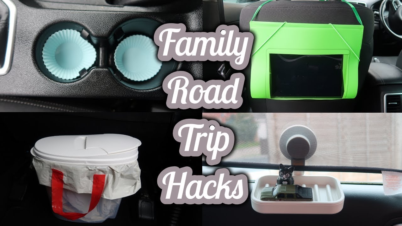 FAMILY ROAD TRIP & CAR JOURNEY HACKS FOR KIDS | ELLIE POLLY