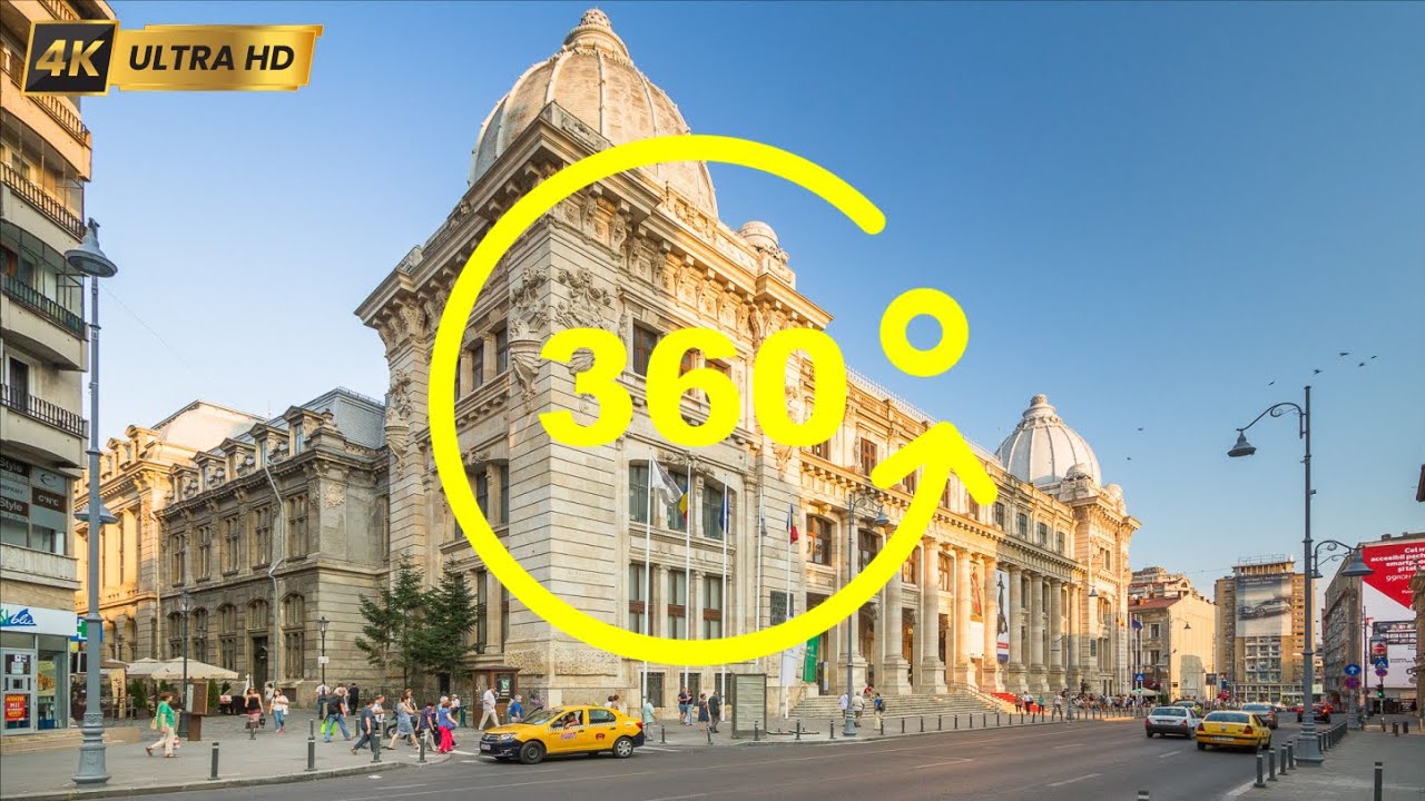 Explore the National Museum of Romanian History & CEC Palace in 360 VR | Bucharest&rsquo;s Historic Icons