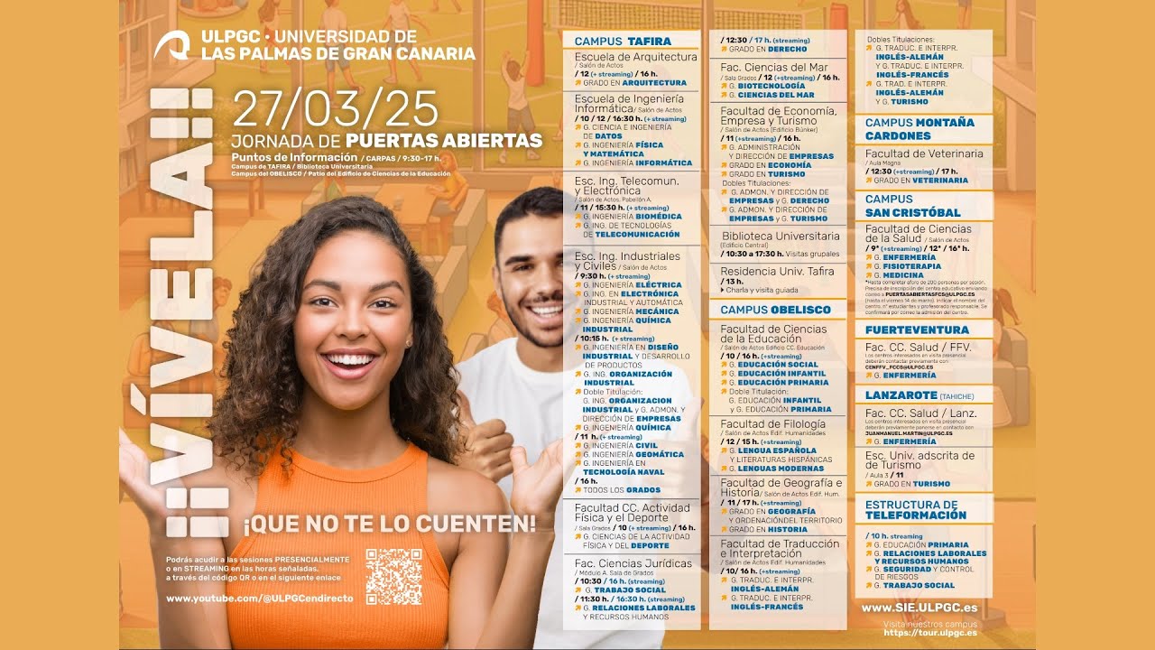 2025 - Estructura de Teleformación - Jornada de Puertas Abiertas ULPGC