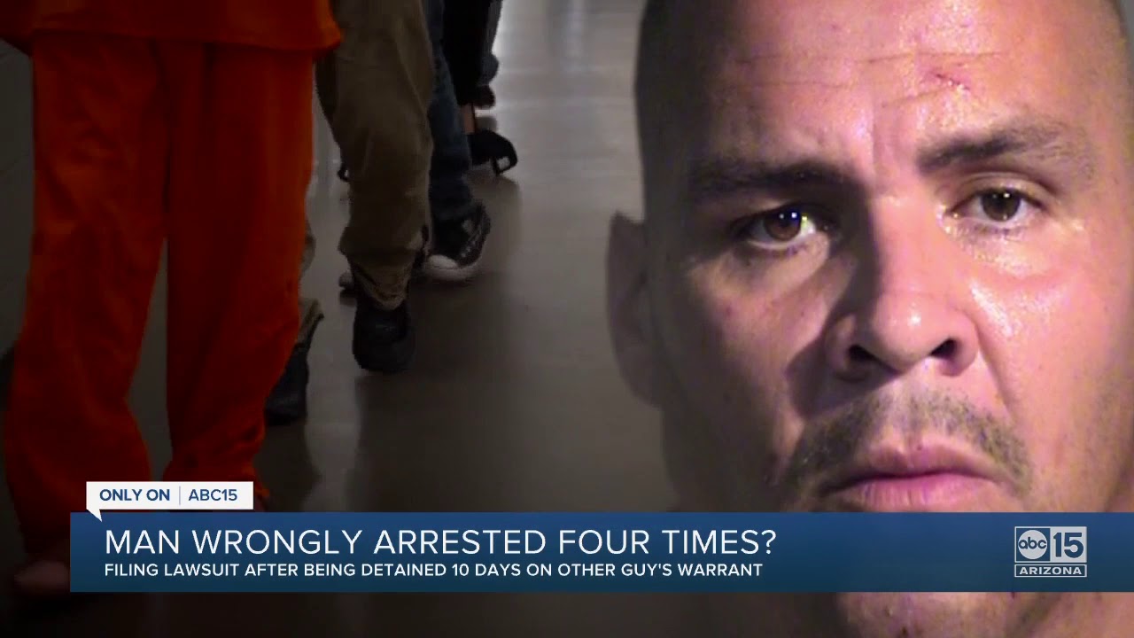 Valley man claims he was wrongly arrested four separate times