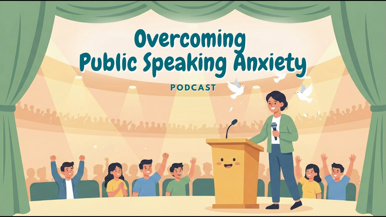 English Podcast: Overcoming Public Speaking Anxiety | WordBuddyAI
