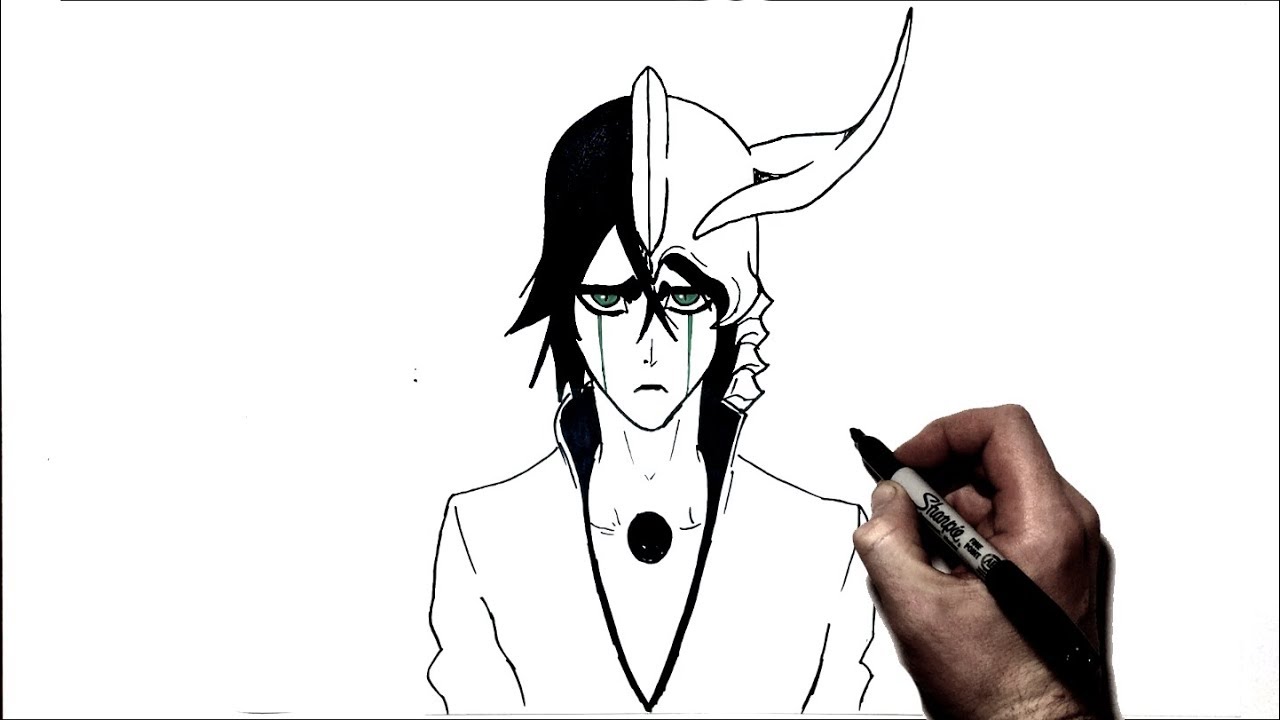How to Draw Ulquiorra | Step by Step | Bleach