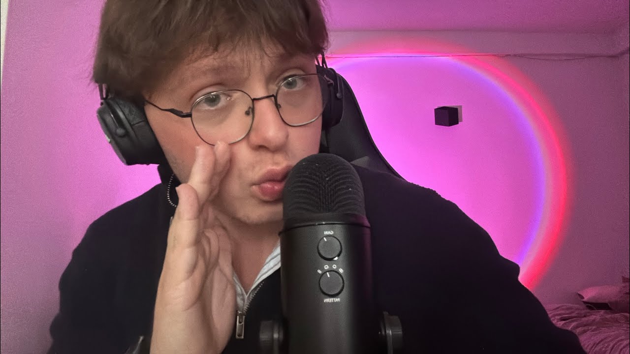 ASMR Bruit de bouche pour te détendre ( avec un peu de visuel) 💋