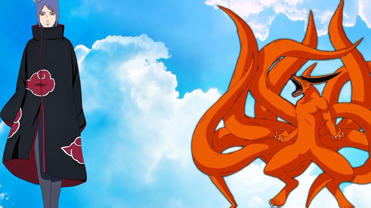 nagato vs sakura vs Madara vs 9 tail fusion mode 