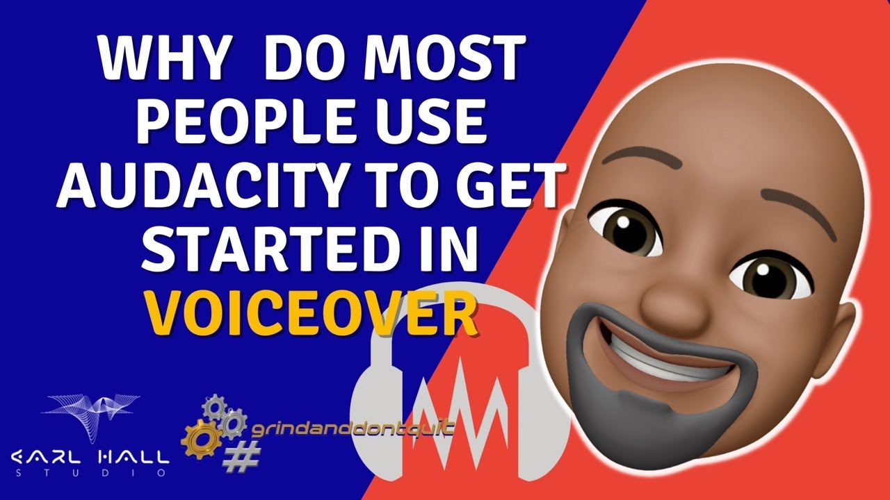 Why  do most people use audacity to get started in voiceover