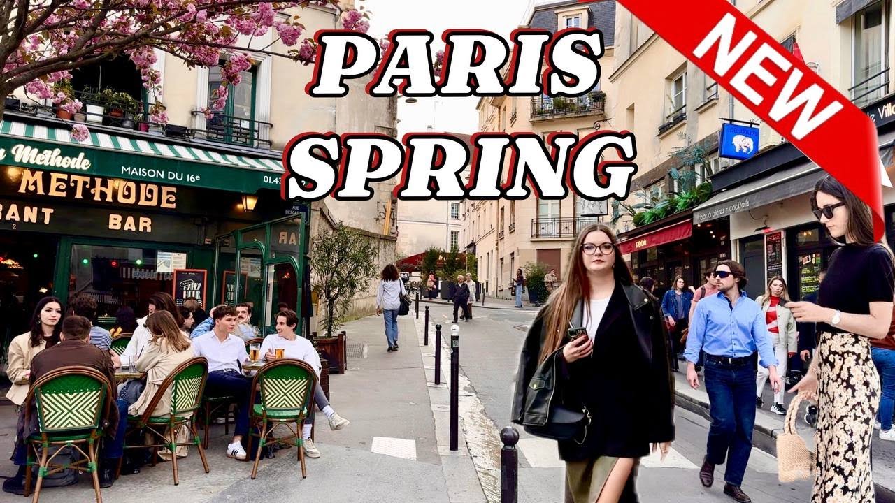 Spring in Paris 2025 🌸 Why Locals Love Luxembourg Garden | 4K Walk & Secret Spots