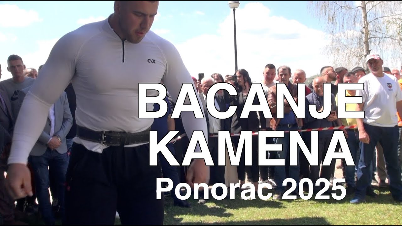 BACANJE KAMENA s RAMENA / PONORAC Vašar 01 05 2025