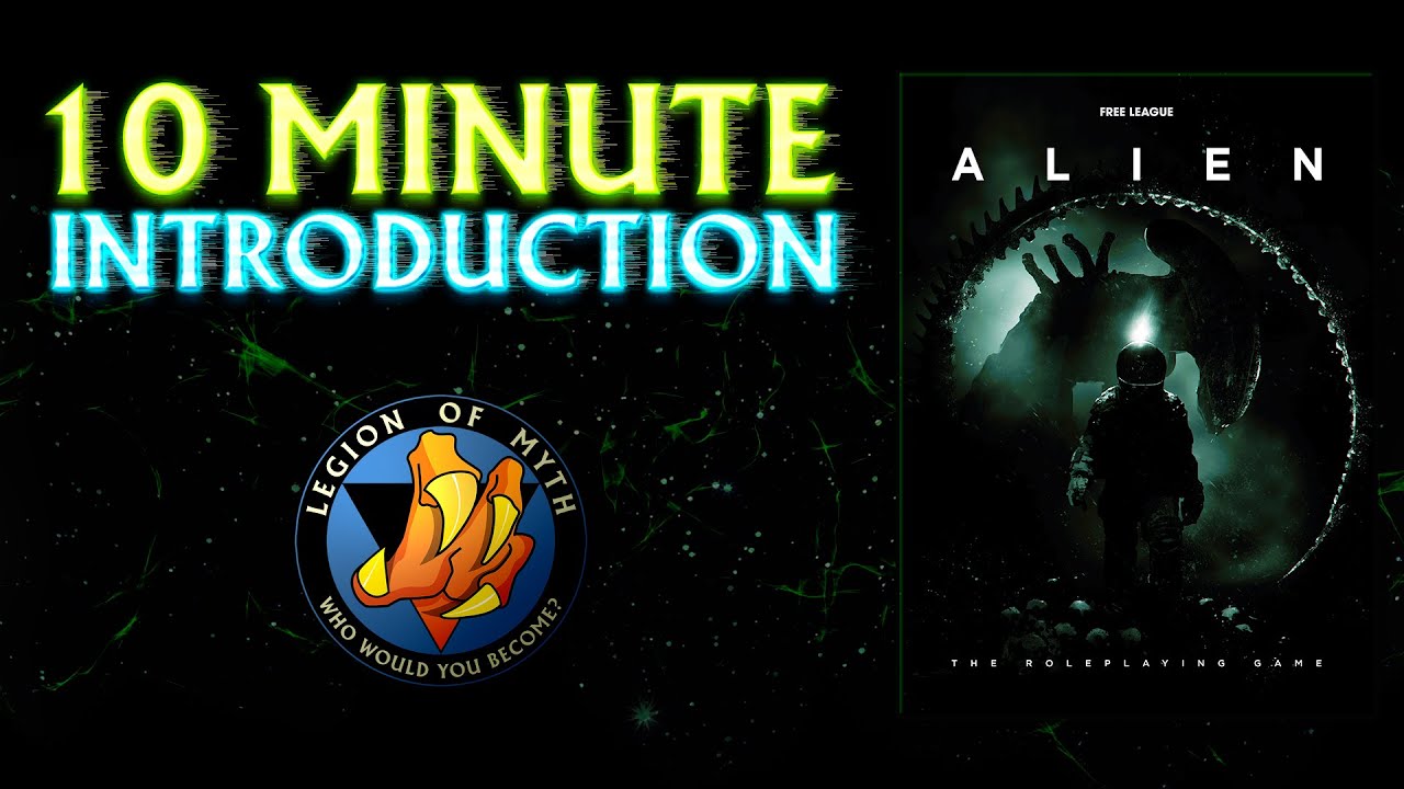 ALIEN RPG by Free League Publishing - 10 Minute Introduction