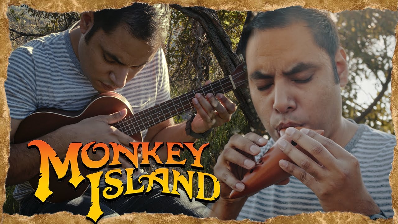 Monkey Island - Main Theme - Ocarina/Ukulele Cover || David Erick Ramos