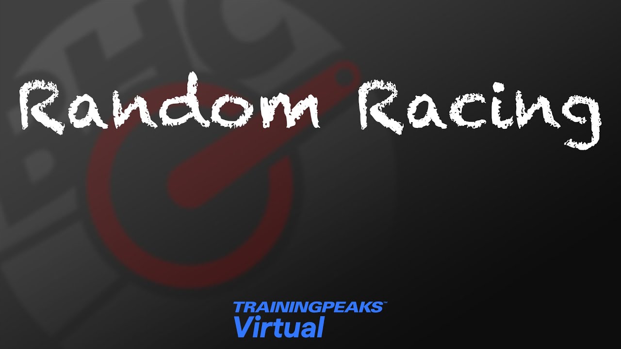 Random Racing, TrainingPeaks Virtual