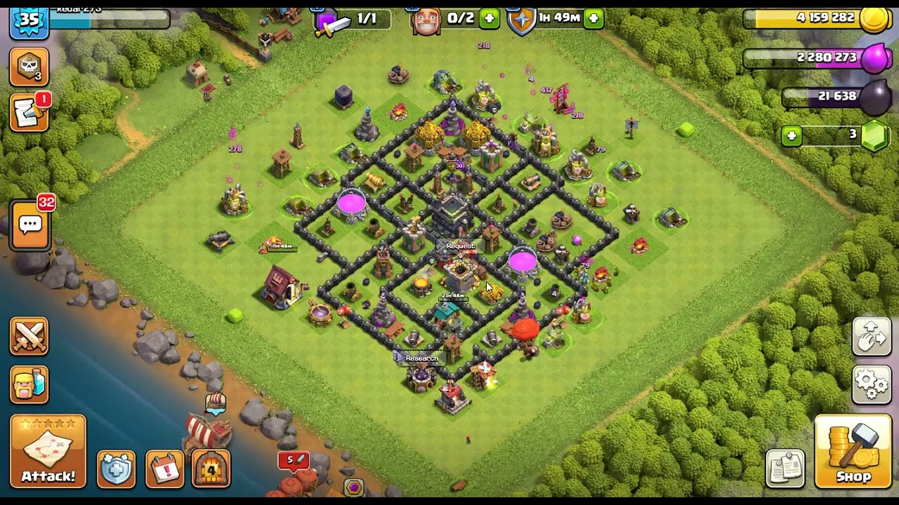 💥 Best Base Design to Stop Every Attack!