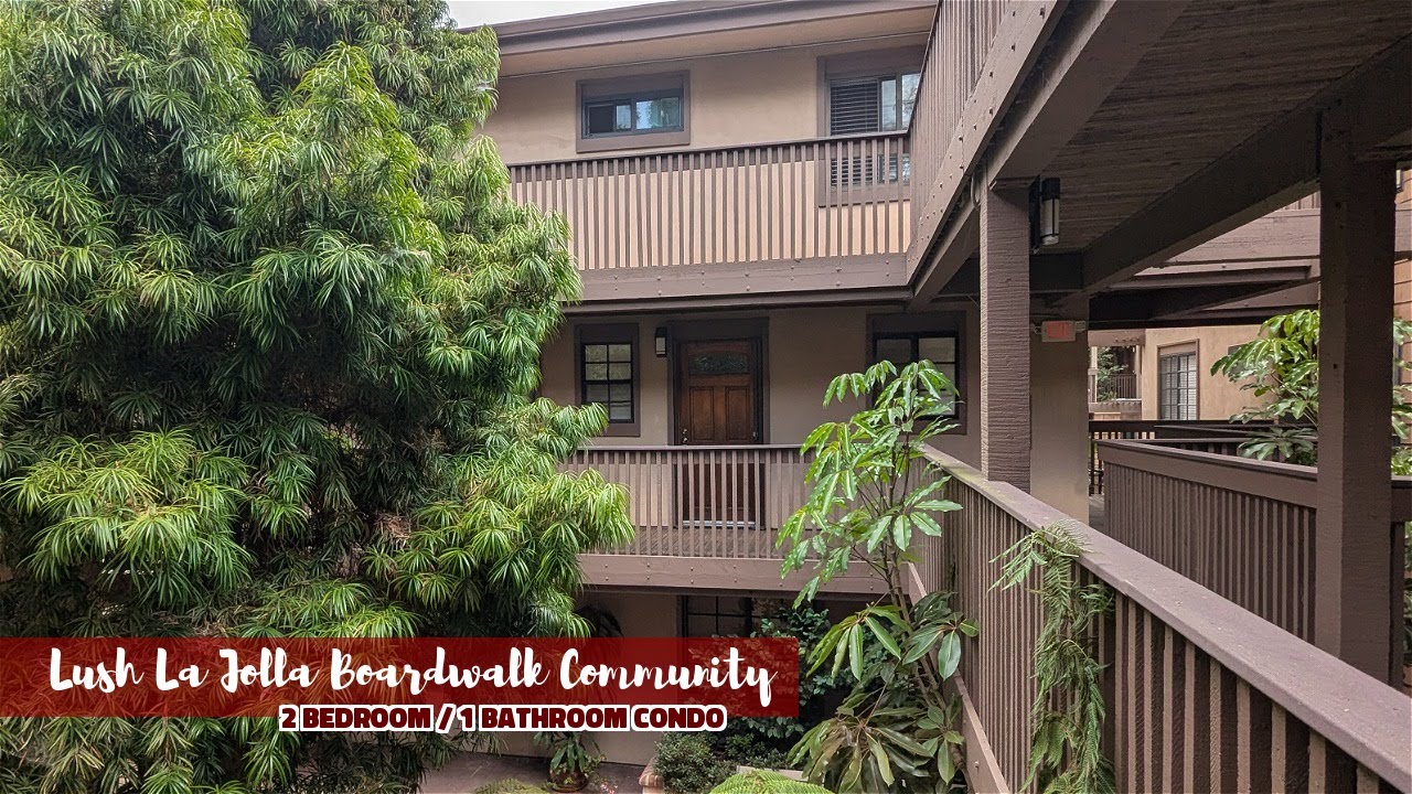 Updated La Jolla Boardwalk Townhome | 2 Bed, 1 Bath | Resort-Style Living