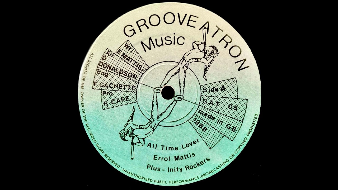 Errol Mattis + Inity Rockers &ndash; All Time Lover 12&rdquo;