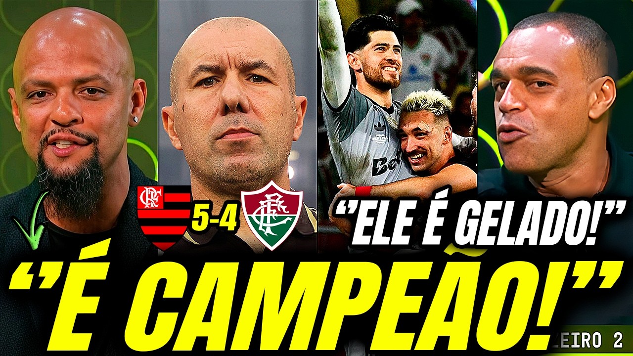😱 ''É CAMPEÃO!'' FELIPE MELO e DENILSON DÃO AULA APÓS PRIMEIRO TÍTULO DE LÉO JARDIM NO CARIOCÃO!